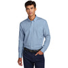 Mercer+Mettle Men's Cobalt Long Sleeve Modern Oxford Shirt