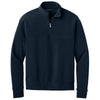 Mercer+Mettle Men's Night Navy Linear Texture 1/4-Zip