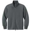 Mercer+Mettle Women's Storm Grey Soft Spacer Full-Zip