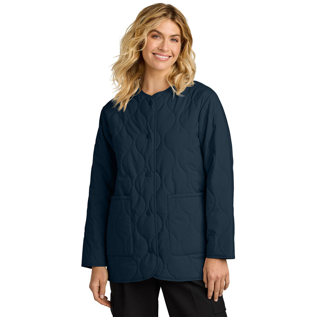 Mercer+Mettle Women's Night Navy Quilted Liner Jacket