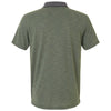 ANETIK Men's Dark Olive Heathered Transit Tech Polo