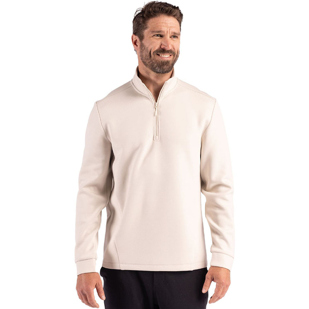 Clique Men's Fog Haven Recycled Quarter Zip Pullover