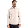 Clique Men's Fog Haven Recycled Quarter Zip Pullover