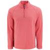 Clique Men's Red Heather Dash Recycled Quarter Zip Pullover