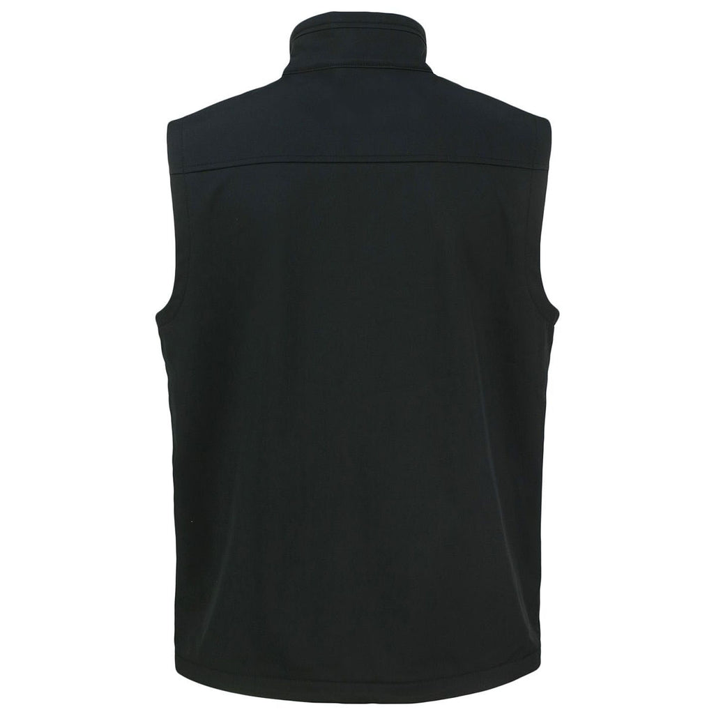 Clique Men's Black Telemark Eco Stretch Softshell Vest