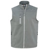 Clique Men's Pure Slate Telemark Eco Stretch Softshell Vest