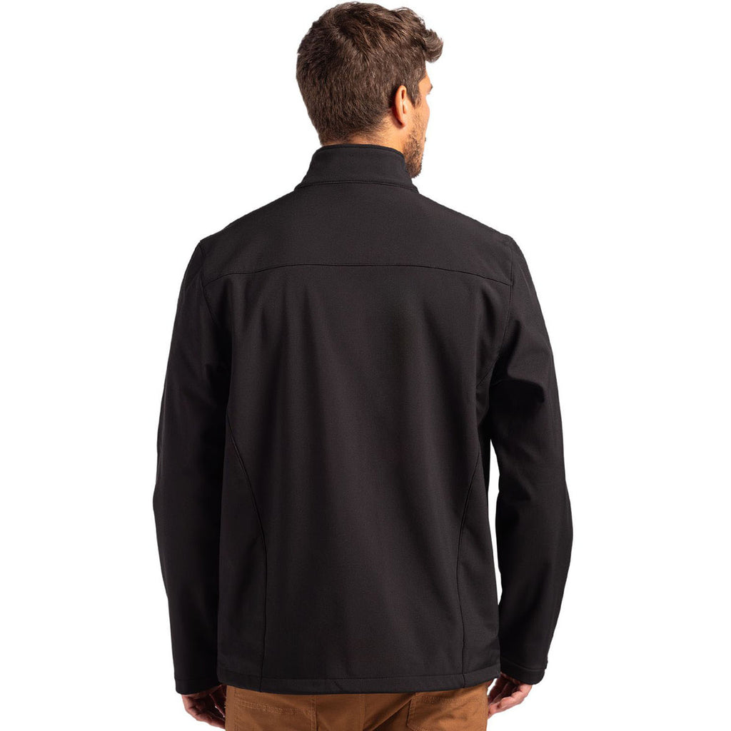 Clique Men's Black Tempest Waterproof Full Zip Softshell Jacket