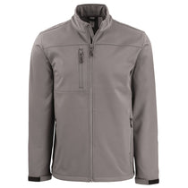Clique Men's Pure Slate Tempest Waterproof Full Zip Softshell Jacket