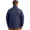 Clique Men's Dark Navy Elevation Eco Full Zip Puffer Jacket