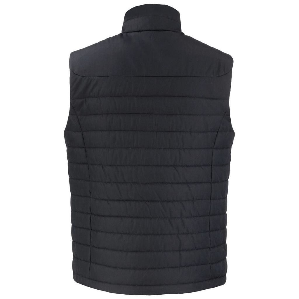 Clique Men's Black Elevation Eco Full Zip Puffer Vest