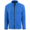 Clique Men's Royal Blue Powder Fleece Full Zip Jacket