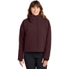 MiiR Women's Dark Fig Sashiko Full-Zip Stretch Puffy