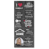 The Magnet Group Custom Business Card Magnet w/ 8 Message Magnets