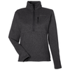 Marmot Women's Black Heather Dropline Half-Zip Jacket