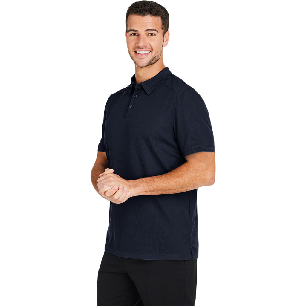 North End Men's Classic Navy Express Tech Performance Polo