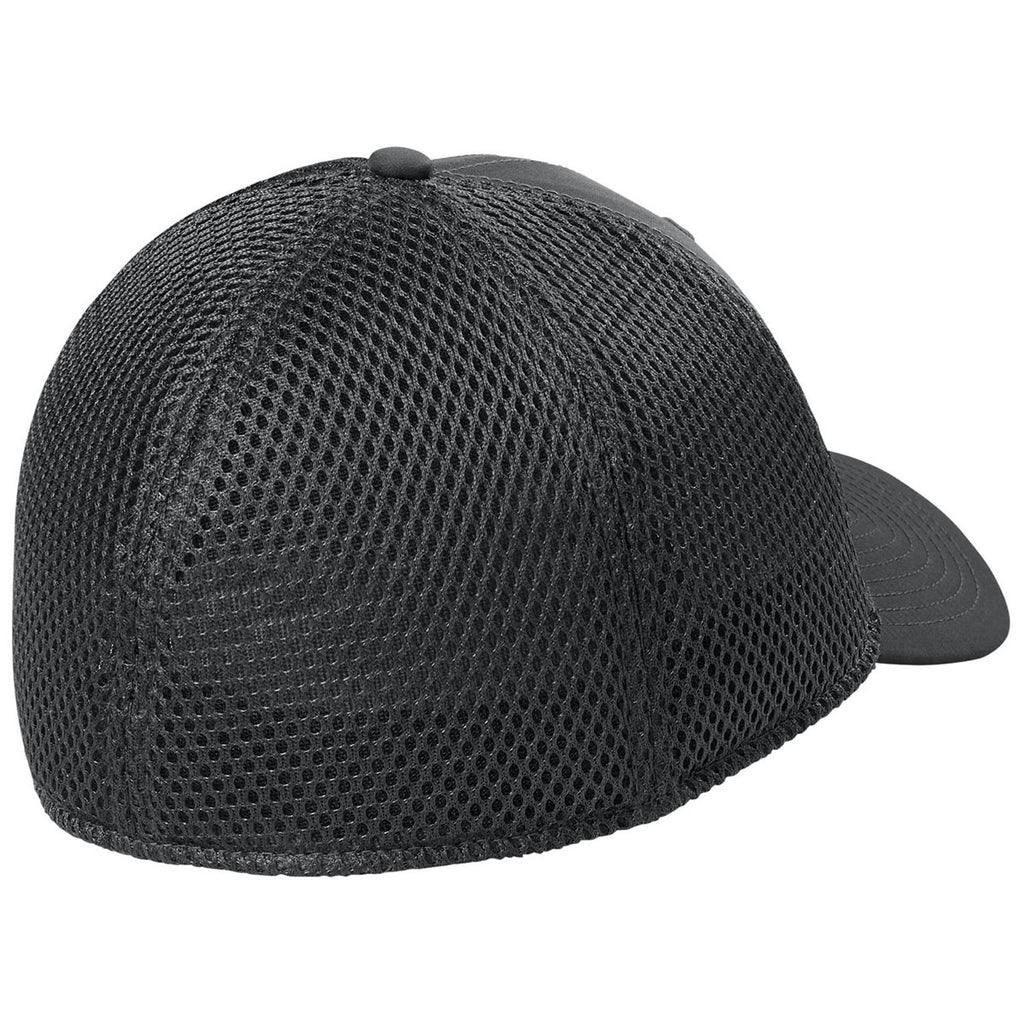 New Era Graphite 39THIRTY Performance Stretch Mesh Cap