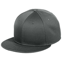 New Era Charcoal Pivot Flat Bill Snapback Cap