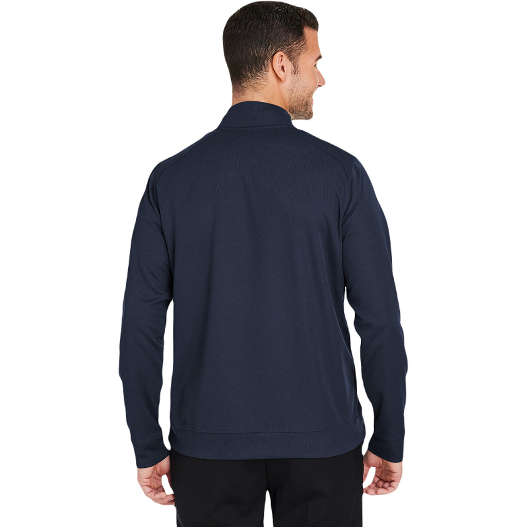 North End Men's Classic Navy Express Tech Performance Quarter-Zip