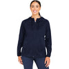 North End Women's Classic Navy Heather Network Lightweight Jacket