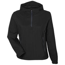 North End Women's Black/Carbon Aura Lightweight Packable Anorak