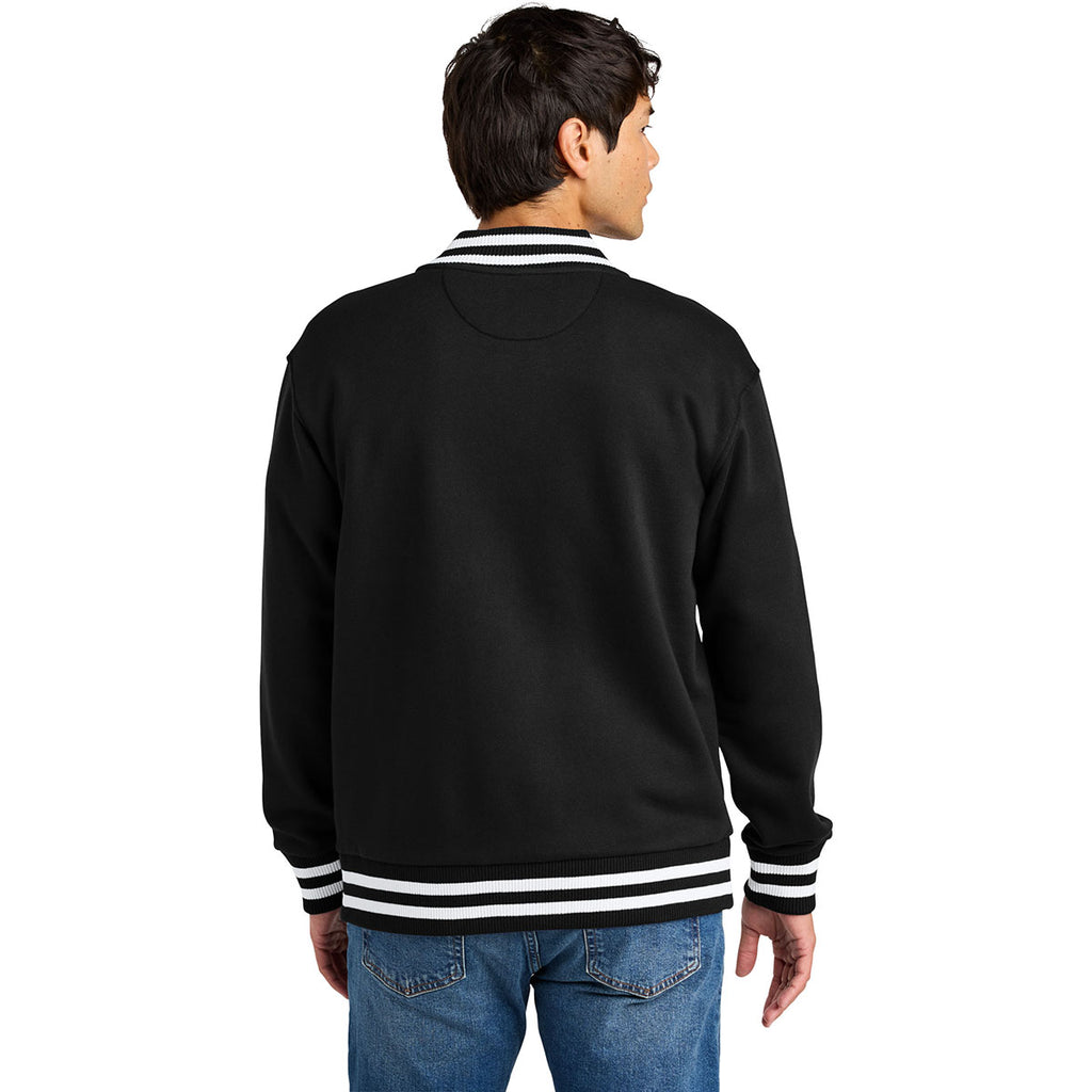 New Era Men's Black Varsity Heavyweight Fleece Jacket
