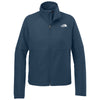 The North Face Women's Shady Blue Dark Heather Barr Lake Soft Shell Jacket