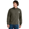 The North Face Men's New Taupe Green Double-Knit 1/2-Zip Fleece