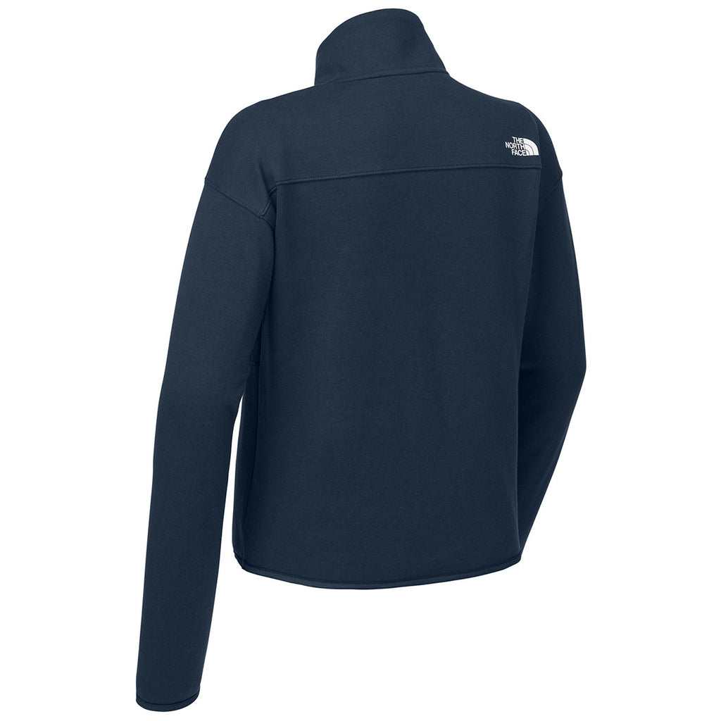 The North Face Women's Summit Navy Double-Knit 1/2-Zip Fleece