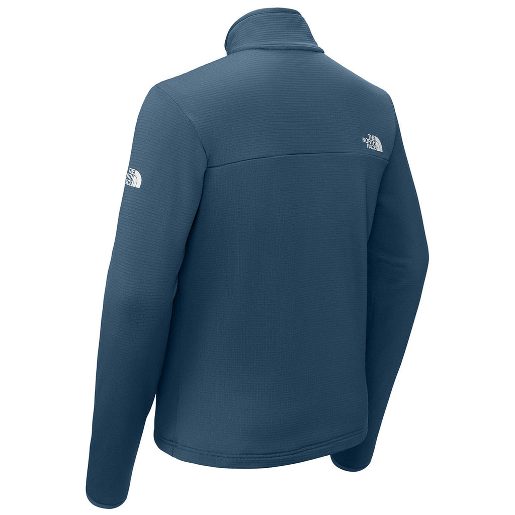 The North Face Men's Shady Blue Aim Full-Zip Fleece Jacket