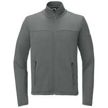 The North Face Men's Smoked Pearl Grey Aim Full-Zip Fleece Jacket