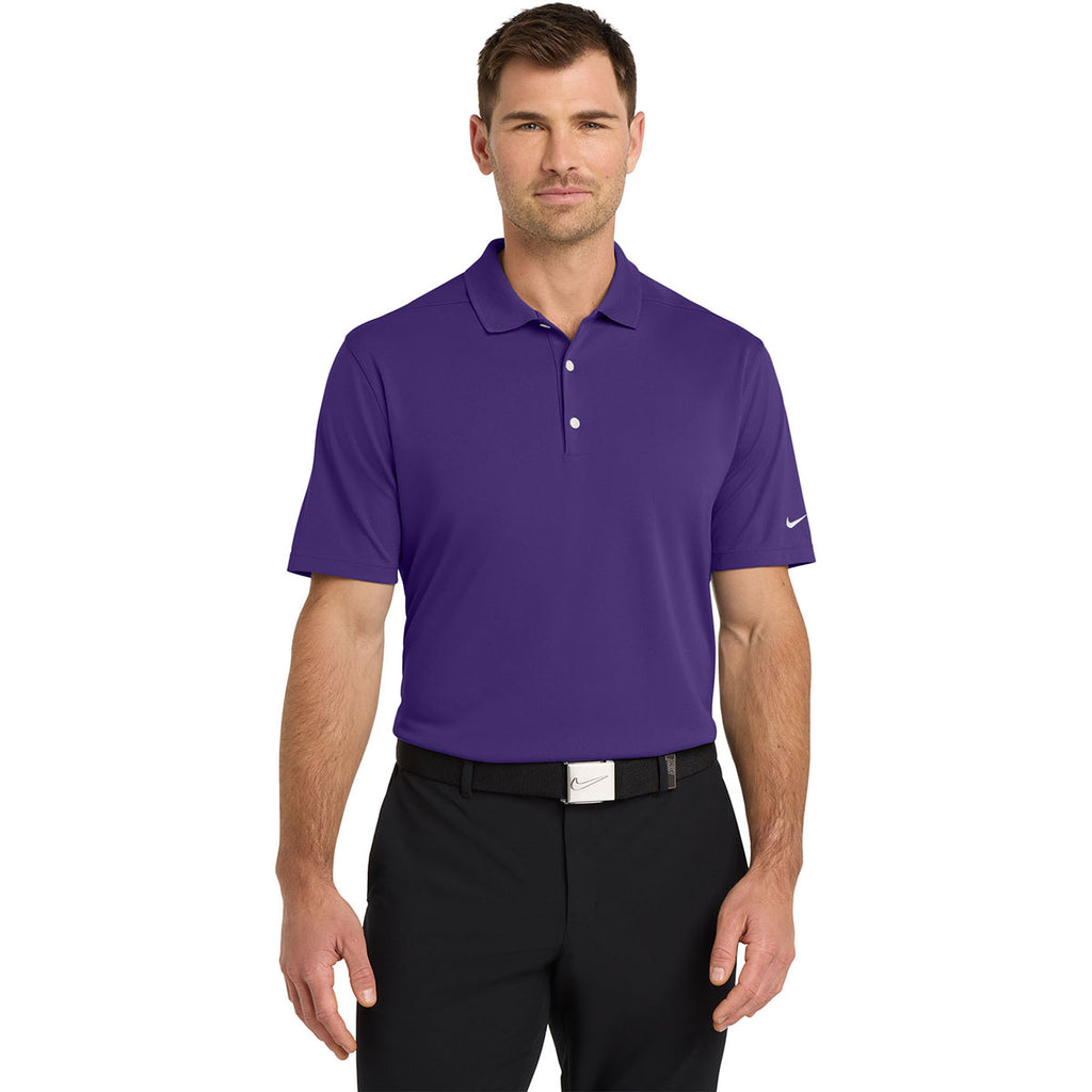 Nike Men's Court Purple Dri-FIT Micro Pique 2.0 Polo