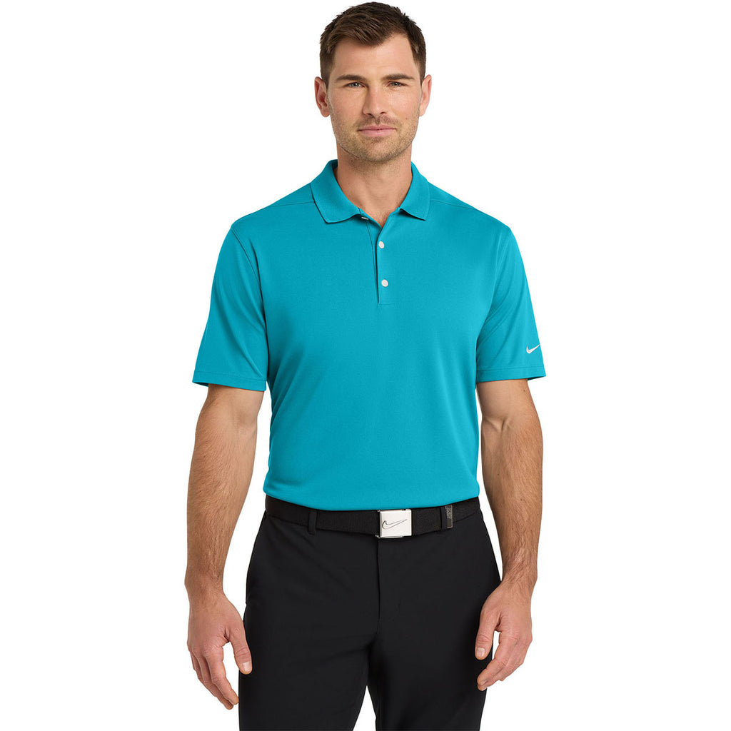 Nike Men's Tidal Blue Dri-FIT Micro Pique 2.0 Polo