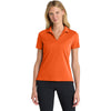 Nike Women's Brilliant Orange Dri-FIT Micro Pique 2.0 Polo