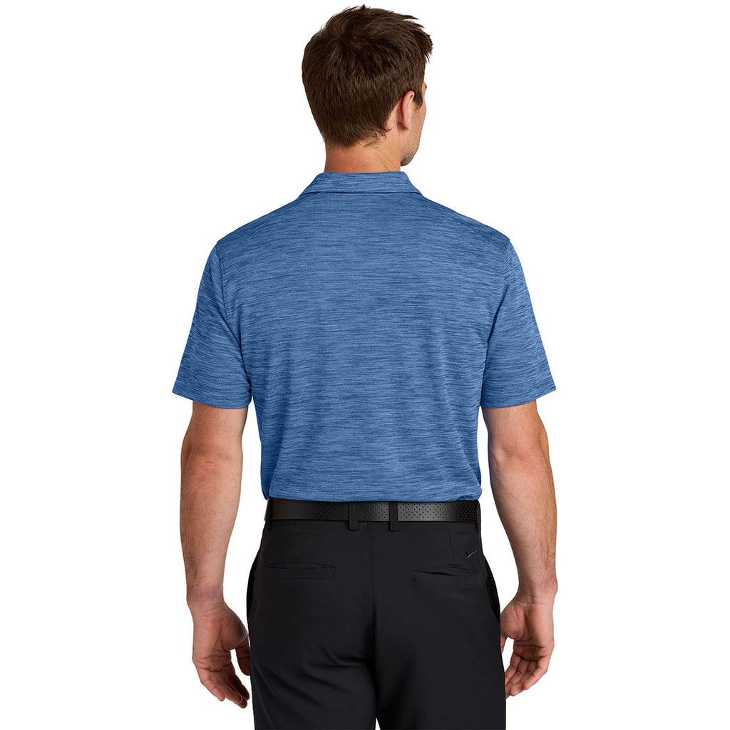 Nike Men's Game Royal Dri-FIT Striated Polo