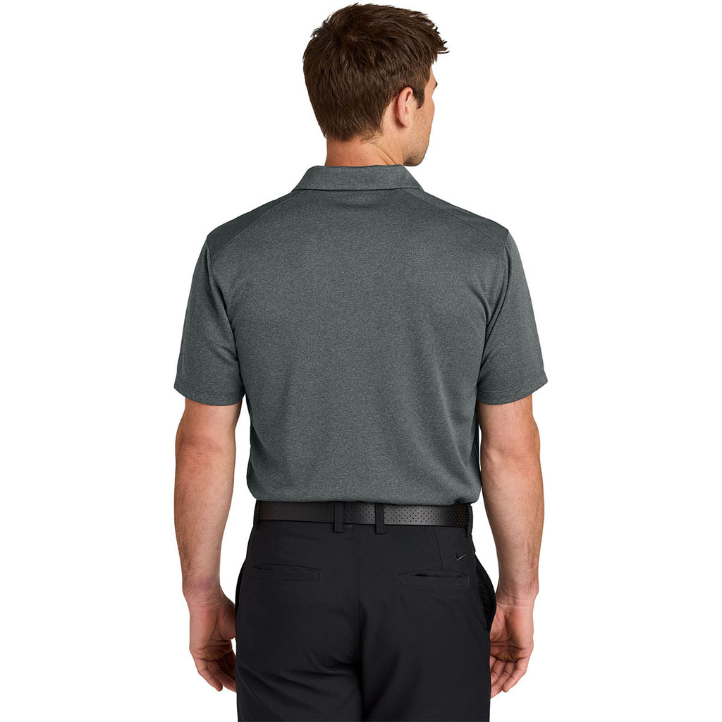 Nike Men's Anthracite Heather Dri-FIT Smooth Heather Polo
