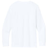 Next Level Youth White Cotton Long Sleeve Tee