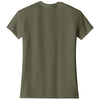 Next Level Women's Military Green CVC Relaxed Tee