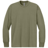 Next Level Men's Light Olive Heavyweight Long Sleeve Tee