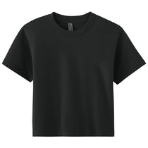 Next Level Women's Black Heavyweight Boxy Tee