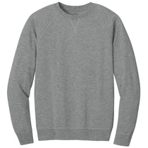 Next Level Men's Heather Gray Laguna Raglan Sweatshirt