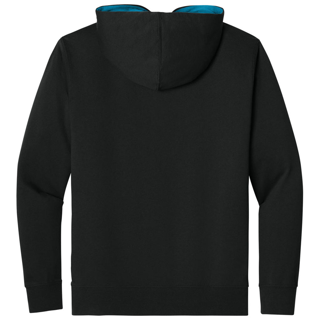 Next Level Men's Black/Turquoise Laguna Hoodie