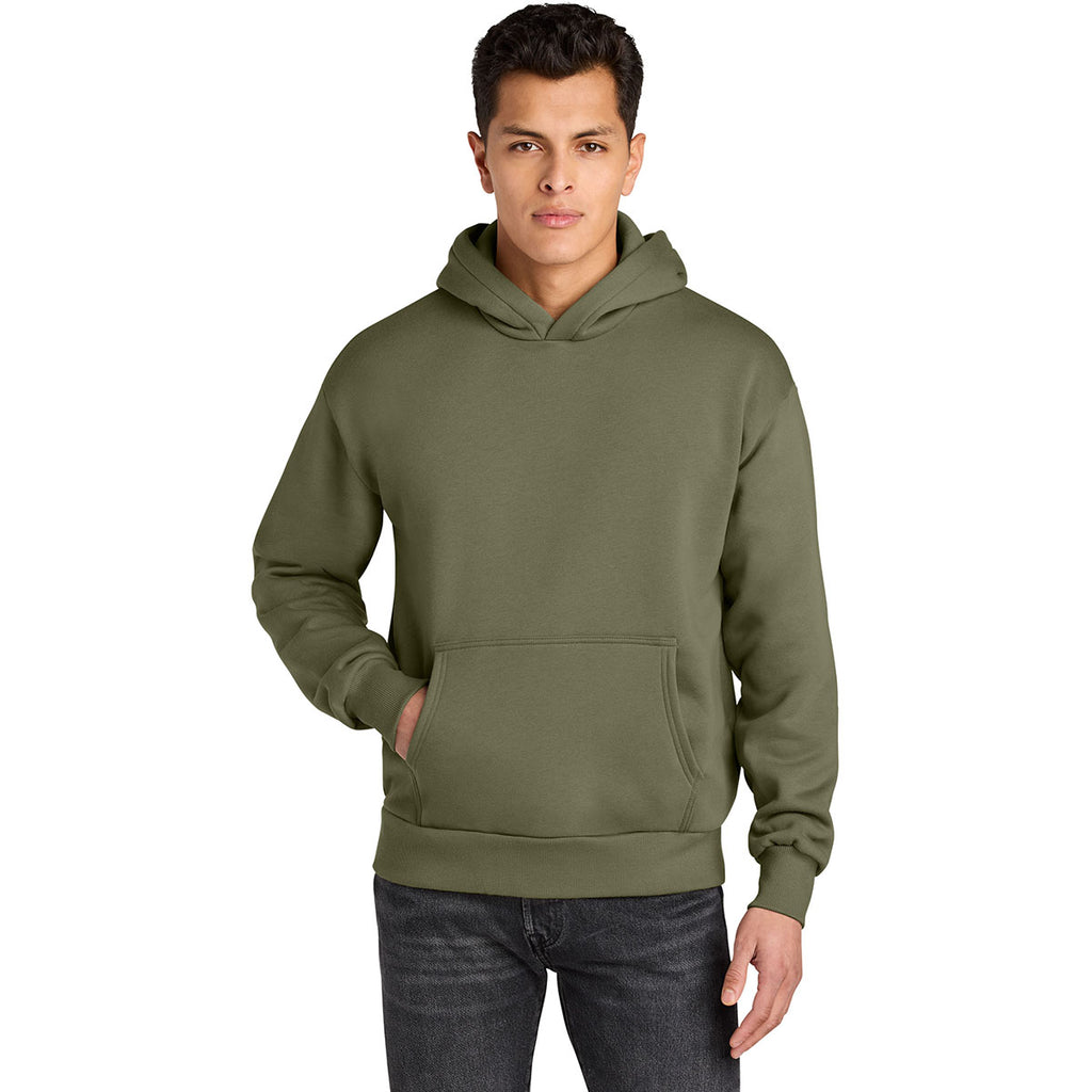 Next Level Men's Light Olive Heavyweight Hoodie