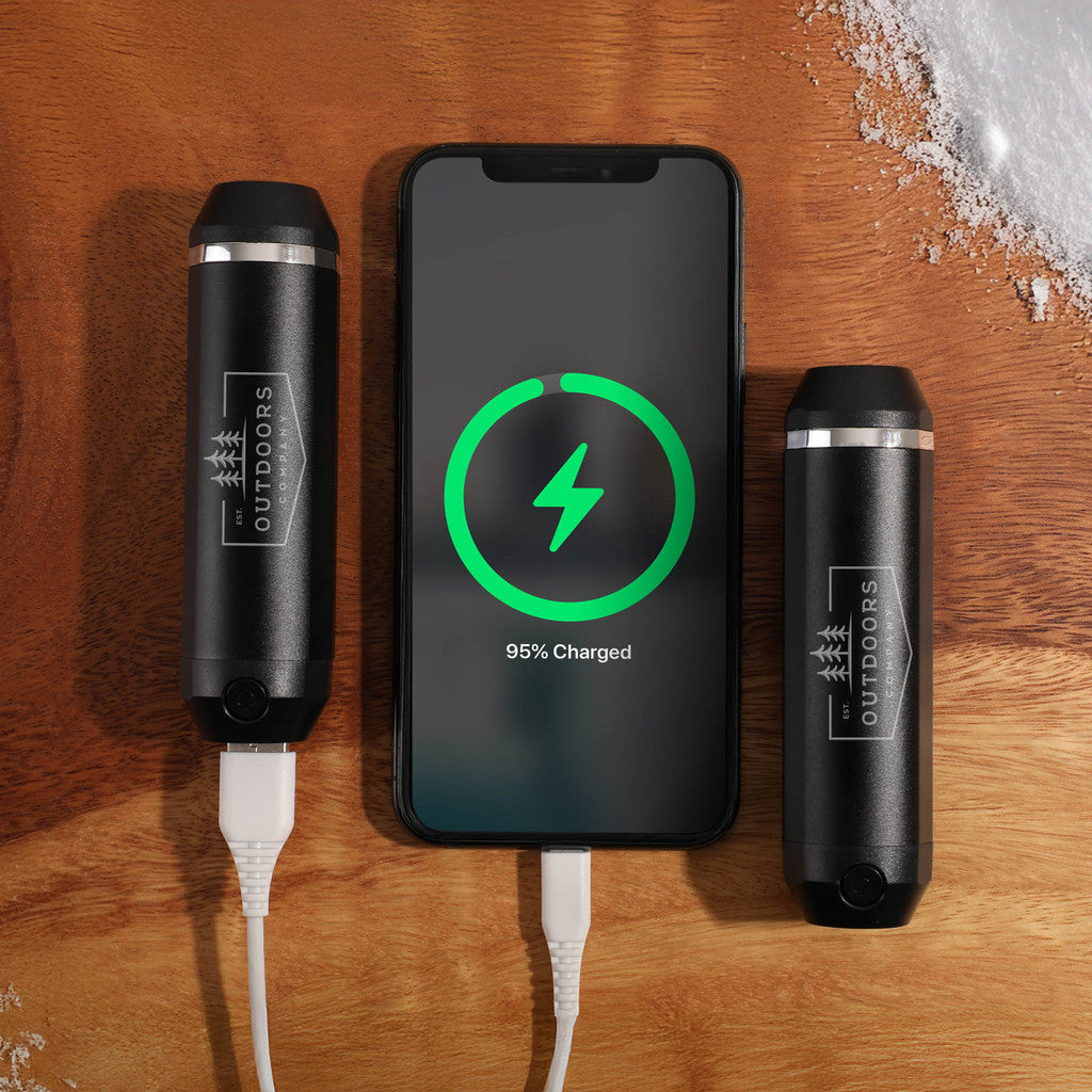 Origaudio Black Toasteez 3In1 Handwarmers & Power Bank