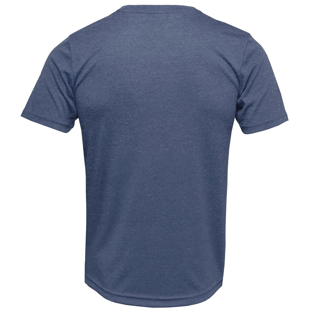 BAW Unisex Antic Navy Soft-Tek Blended T-Shirt