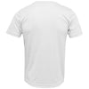 BAW Unisex White Soft-Tek Blended T-Shirt