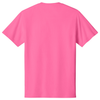 Port & Company Men's Neon Pink Core Cotton Tee