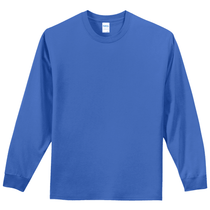 Port & Company Men's Royal Long Sleeve Essential Tee
