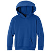 Port & Co. Youth True Royal Easy Fleece Pullover Hooded Sweatshirt