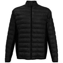 Perry Ellis Men's Caviar Black Full Zip Puffer Jacket