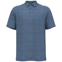 Perry Ellis Men's Insignia Blue Heather Double Knit Polo